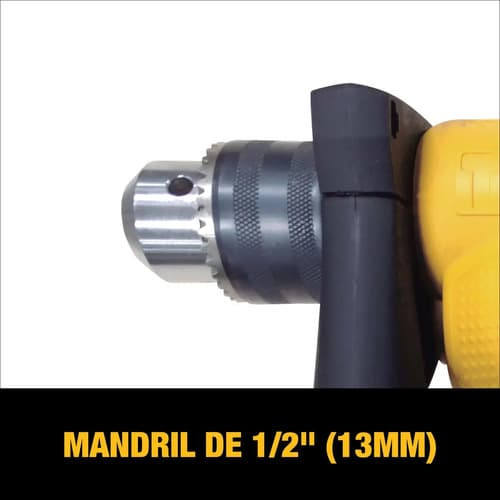 Furadeira De Impacto 13mm 750w Dewalt Dwd502 Com Velocidade Variável E Reversível Amarelo/preto 220v 50hz/60hz 10