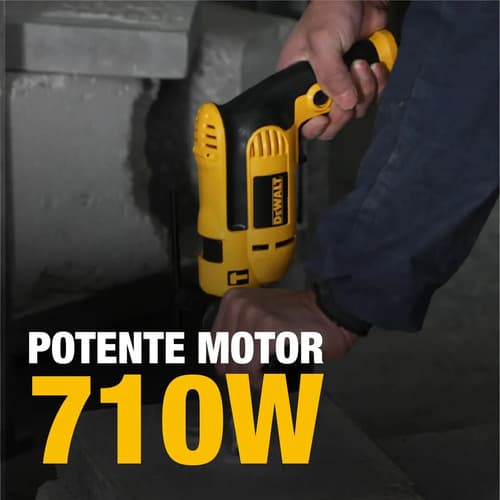 Furadeira De Impacto 13mm 750w Dewalt Dwd502 Com Velocidade Variável E Reversível Amarelo/preto 220v 50hz/60hz 12