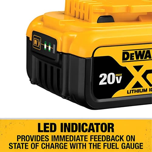 Bateria Íon De Lítio 5ah 20v Dewalt Dcb205 4