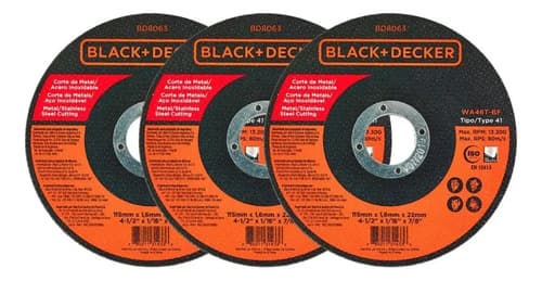 Esmerilhadeira 115mm Black Decker G720x 920w C/ 6 Discos - Laranja - 60 Laranja-escuro 220v 6