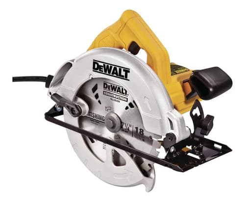 Serra Circular 7-1/4 Dewalt Modelo Dwe560 Disco De 24 Dentes Potência De 1400w Amarelo 127v 5