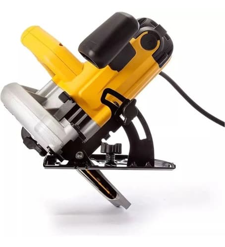 Serra Circular 7-1/4 Dewalt Modelo Dwe560 Disco De 24 Dentes Potência De 1400w Amarelo 127v 7