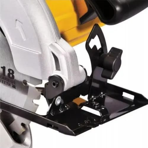 Serra Circular 7-1/4 Dewalt Modelo Dwe560 Disco De 24 Dentes Potência De 1400w Amarelo 127v 8