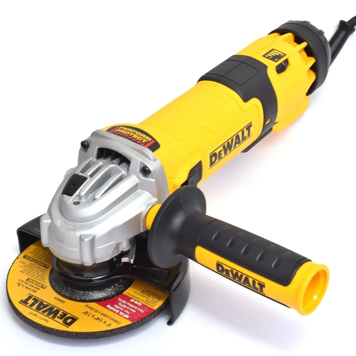Esmerilhadeira Angular 125mm Dewalt Modelo Dwe4336 Com Potência De 1500w Amarelo 220v 50 Hz/60 Hz 4