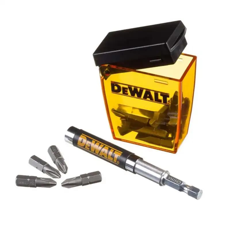 Kit Para Parafusar Com Guia Magnética 16 Peças Dewalt Dw2053 3