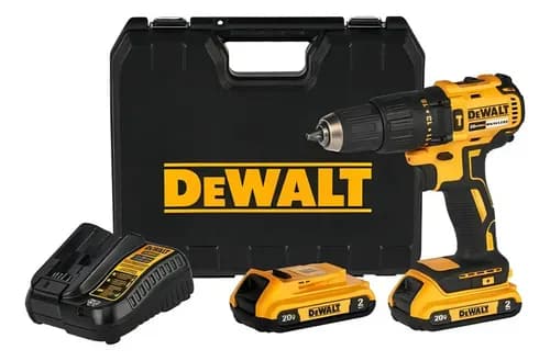 Parafusadeira E Furadeira De Impacto 13mm 20v Dewalt Dcd7781d2 Com 2 Baterias, Carregador E Maleta Amarelo 220v 50 Hz 5