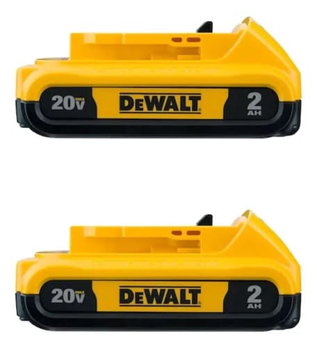 Parafusadeira E Furadeira De Impacto 13mm 20v Dewalt Dcd7781d2 Com 2 Baterias, Carregador E Maleta Amarelo 220v 50 Hz 16