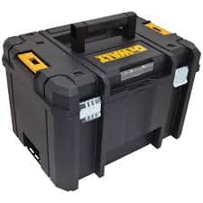 Caixa Organizadora De Ferramentas Dewalt Modelo Dwst17806 Com Bandeja Removível 28l Preto 2