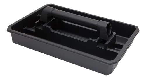 Caixa Organizadora De Ferramentas Dewalt Modelo Dwst17806 Com Bandeja Removível 28l Preto 10