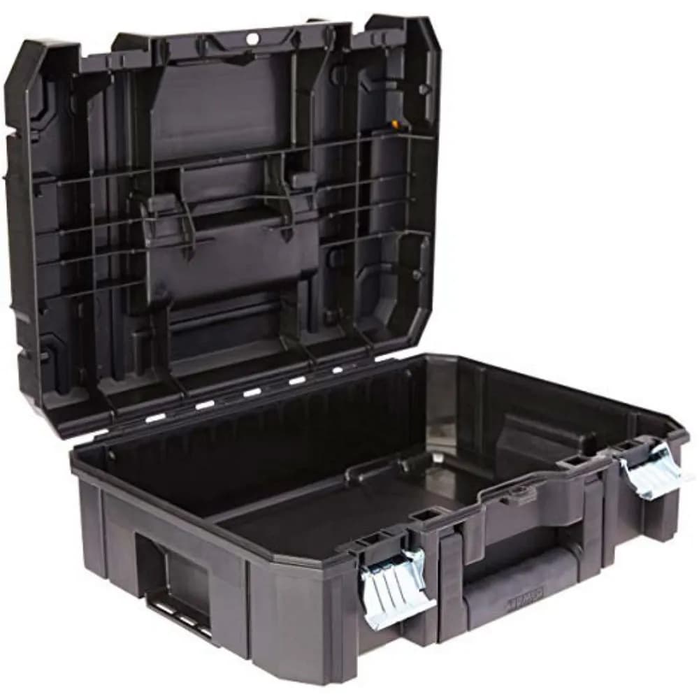 Caixa De Ferramentas 13 Dewalt Modelo Dwst17807 Com Bandeja Removível E Plataforma Flexível 11l Preto 3