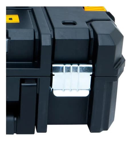 Caixa De Ferramentas 13 Dewalt Modelo Dwst17807 Com Bandeja Removível E Plataforma Flexível 11l Preto 9