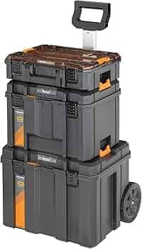 Torre De Armazenamento 3 Em 1 Dewalt Tstak Dwst60452 Fechamento Com Cadeado Única