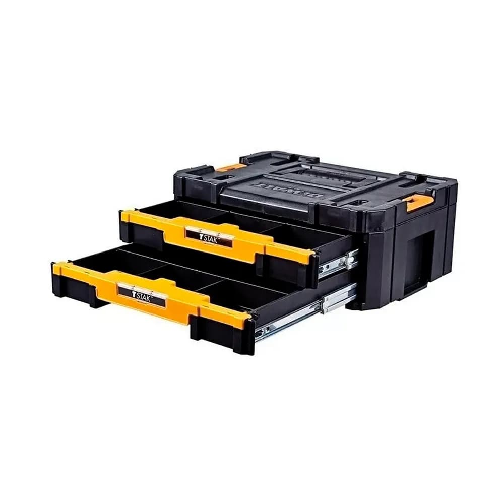 Caixa Organizadora De Ferramentas Dewalt Dwst17804 Capacidade De 7,5kg Preto/amarelo 4