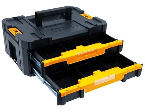 Caixa Organizadora De Ferramentas Dewalt Dwst17804 Capacidade De 7,5kg Preto/amarelo 6
