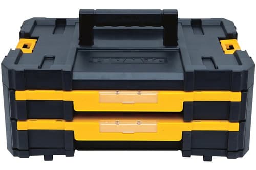 Caixa Organizadora De Ferramentas Dewalt Dwst17804 Capacidade De 7,5kg Preto/amarelo 10