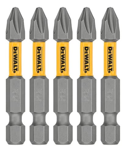 Jogo Bits Impacto 5pcs Dewalt Dwaf2ph2-5h Maxfit 50mm Ponta Phillips Ph2 3