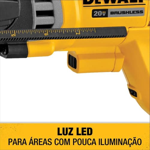 Martelete Perfurador E Rompedor Dewalt Modelo Dch263b Amarelo/preto 20v 7
