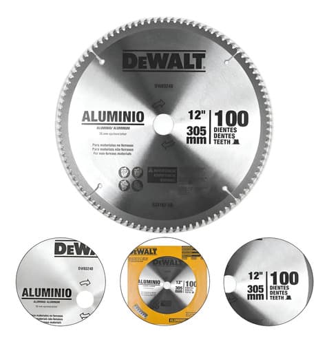 Disco De Serra De Madeira Dewalt Dwa03240 De 12 E 100 Dentes 5