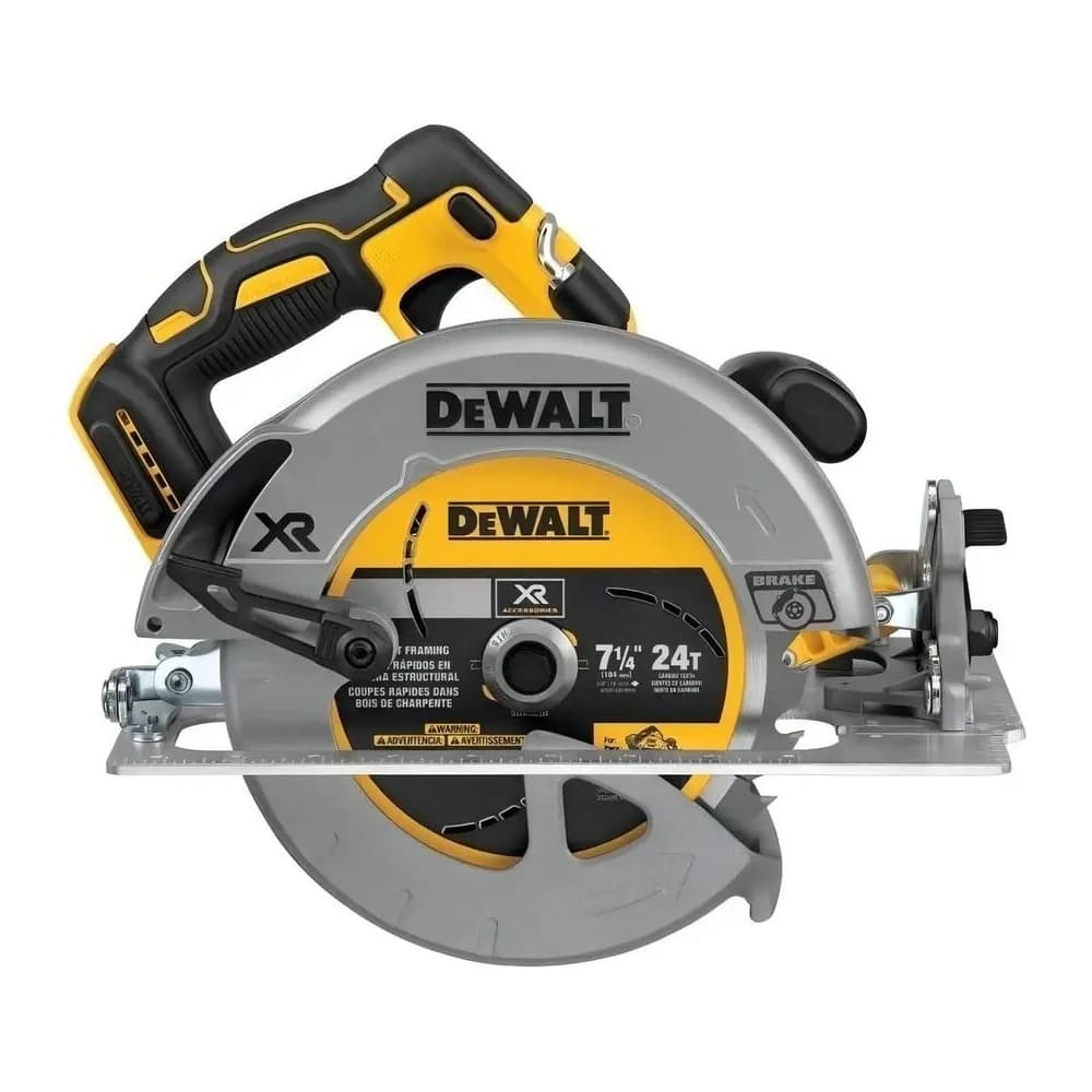 Serra Circular 184MM Brushless Dewalt DCS570B 5500RPM Amarelo 20V