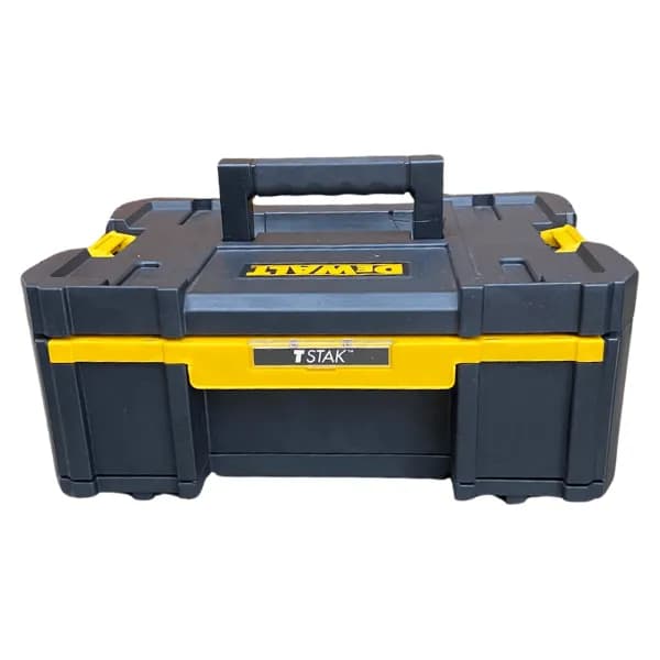Caixa Plastica Ferrament 2 Gavet Tstak - Dwst17803 - Dewalt Preto