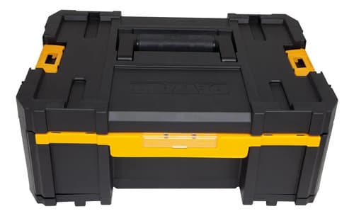 Caixa Plastica Ferrament 2 Gavet Tstak - Dwst17803 - Dewalt Preto 4
