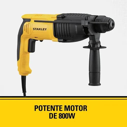 Martelete Stanley Modelo Shr263k Potência 800w Amarelo/preto 220v 50 Hz/60 Hz 8