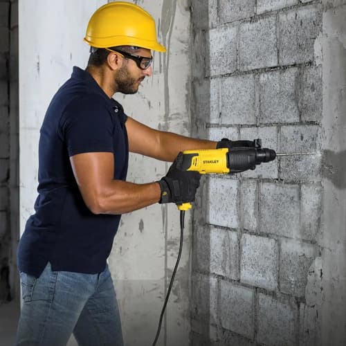 Martelete Stanley Modelo Shr263k Potência 800w Amarelo/preto 220v 50 Hz/60 Hz 10