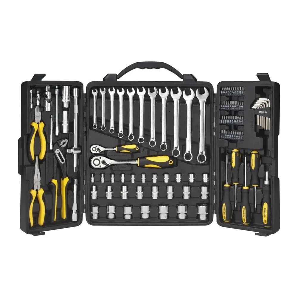Jogo Kit Ferramentas 110 Peças Cromado STMT81243-840 Stanley Silver
