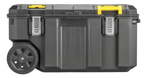 Caixa De Ferramentas Contractor Dewalt Modelo Dwst17871 Organizador Empilhável Capacidade De 50kg Preto 4