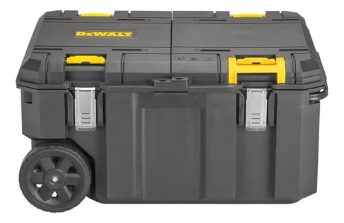 Caixa De Ferramentas Contractor Dewalt Modelo Dwst17871 Organizador Empilhável Capacidade De 50kg Preto 6