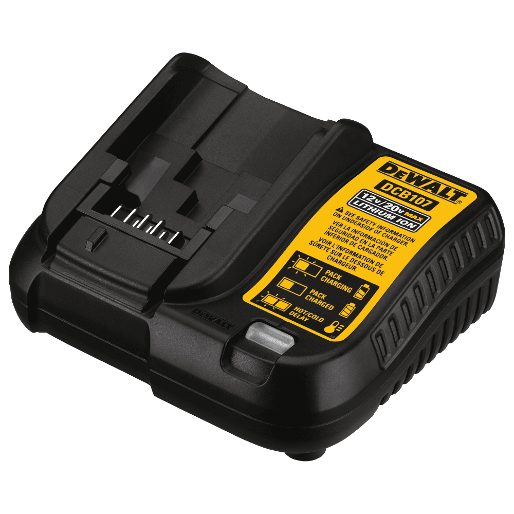 Carregador Bateria Dcb107 Para Baterias 12v À 20v Dewalt
