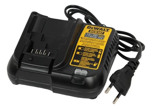 Carregador Bateria Dcb107 Para Baterias 12v À 20v Dewalt 3