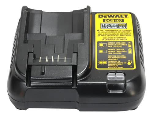 Carregador Bateria Dcb107 Para Baterias 12v À 20v Dewalt 6