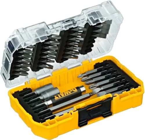 Jogo De Chaves Para Parafusar Dewalt Modelo Dw2163 37 Peças Com Estojo 5