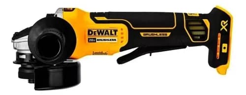 Esmerilhadeira Angular 115-125mm 20v Brushless Dewalt Dcg413p2 Velocidade 9000rpm Amarelo 127/220v 4