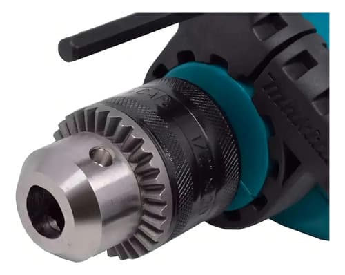 Furadeira Martelete Parafusadeira Elétrica De 13mm Makita Hp1640x2 680w + Accesorio Azul-turquesa 220v 5