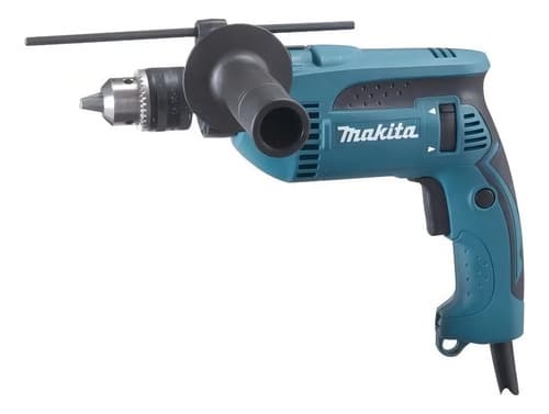 Furadeira Martelete Parafusadeira Elétrica De 13mm Makita Hp1640x2 680w + Accesorio Azul-turquesa 220v 8
