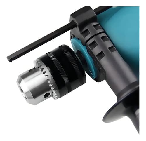 Furadeira Martelete Parafusadeira Elétrica De 13mm Makita Hp1640x2 680w + Accesorio Azul-turquesa 220v 10