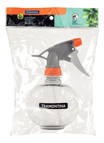 Pulverizador Borrifador Manual Pressão 450ml Tramontina Cor Transparente 4