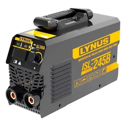 INVERSOR DE SOLDA LYNUS MMA / TIG 200A SERRALHEIRO BIVOLT ISL-245B 2