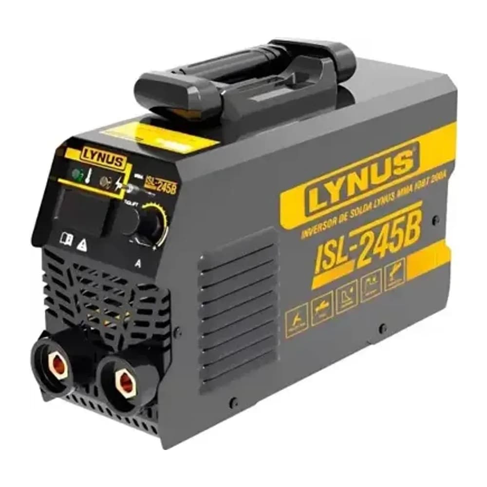 INVERSOR DE SOLDA LYNUS MMA / TIG 200A SERRALHEIRO BIVOLT ISL-245B