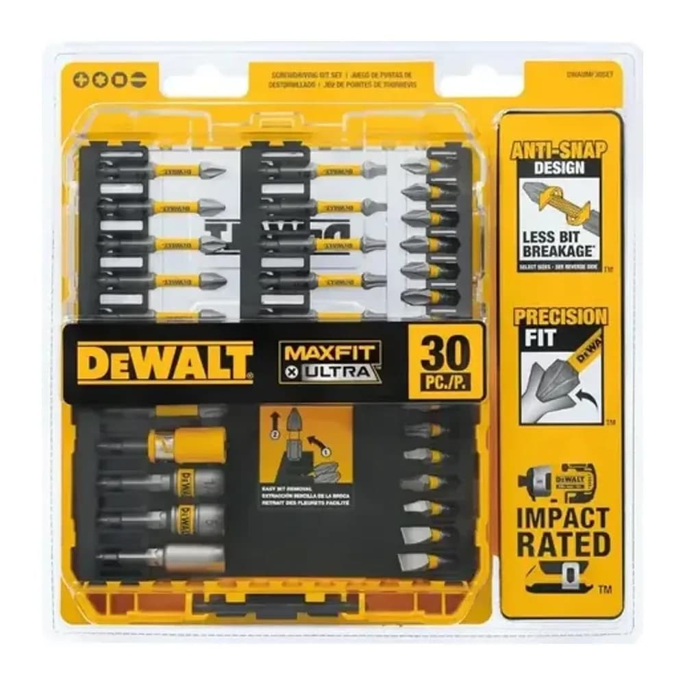 JOGO DE PONTAS MAXFIT P/PARAFUSADEIRA DWAUMF30SET